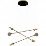 Подвес HIPER 18Вт LED 3000K GOLD H826-4