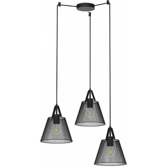 Подвес HIPER 3хE27х60Вт BLACK H155-2 Подвес HIPER 3хE27х60Вт BLACK H155-2