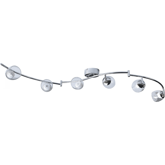 Поворотный светильник HIPER LED 6х5Вт 3000K CHROME H821-4 Поворотный светильник HIPER LED 6х5Вт 3000K CHROME H821-4