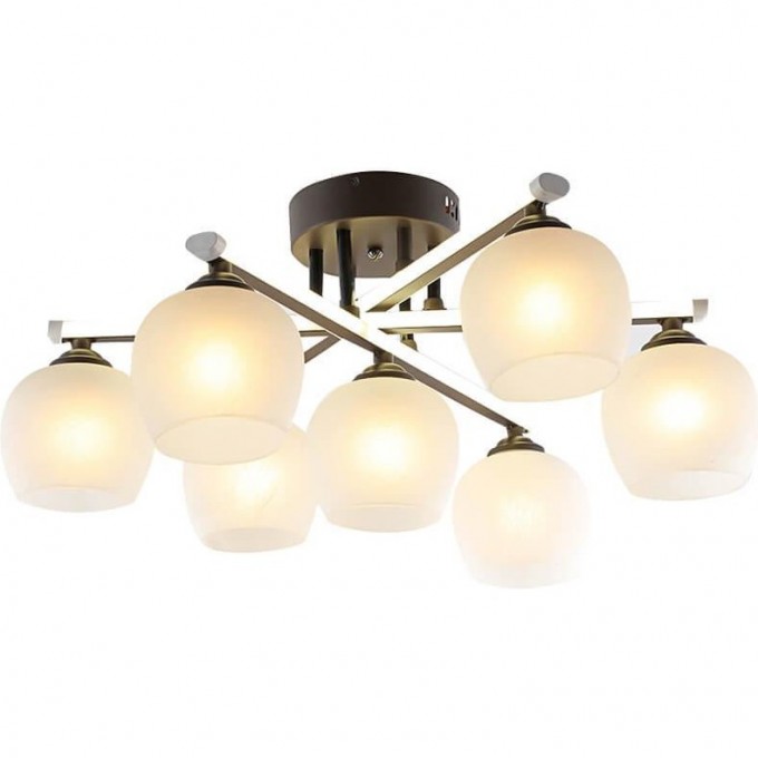 Светильник HIPER LED + 7хЕ27х60Вт венге H019-7 Светильник HIPER LED + 7хЕ27х60Вт венге H019-7