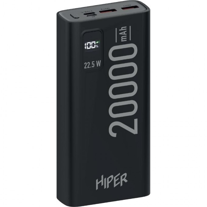 Внешний аккумулятор HIPER EP 20000 BLACK Внешний аккумулятор HIPER EP 20000 BLACK