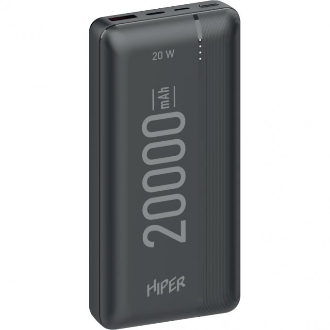 Внешний аккумулятор HIPER MX Pro 20000, 20000мAч Black MX PRO 20000 BLACK Внешний аккумулятор HIPER MX Pro 20000, 20000мAч Black MX PRO 20000 BLACK