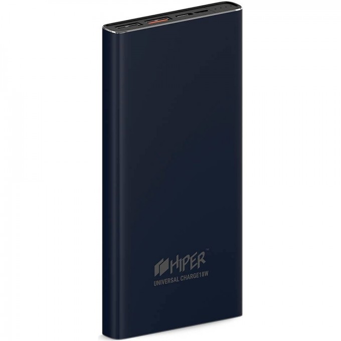 Внешний аккумулятор HIPER POWER BANK MPS10000 Dark Blue Внешний аккумулятор HIPER POWER BANK MPS10000 Dark Blue