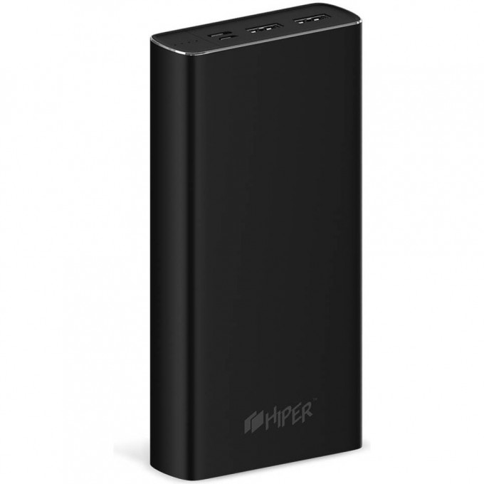Внешний аккумулятор HIPER POWER BANK MPX20000 Black Внешний аккумулятор HIPER POWER BANK MPX20000 Black