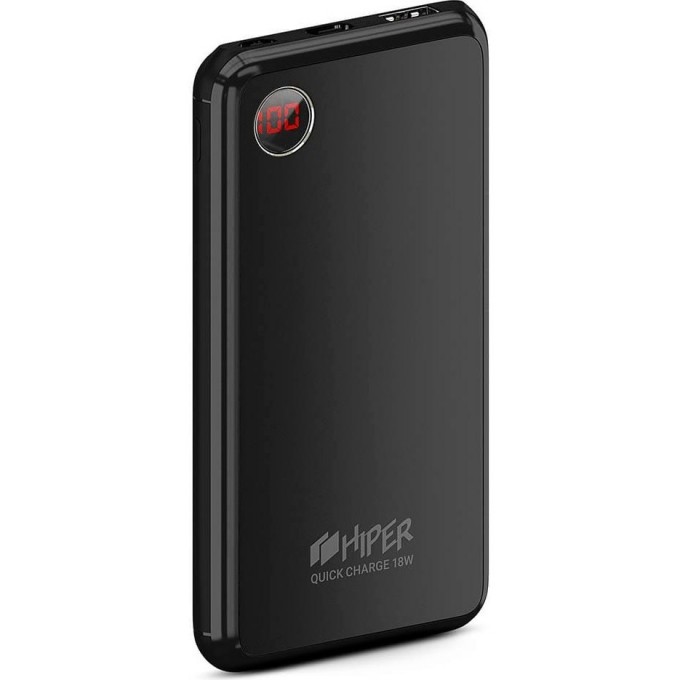 Внешний аккумулятор HIPER POWER BANK Steel 10 Black Внешний аккумулятор HIPER POWER BANK Steel 10 Black