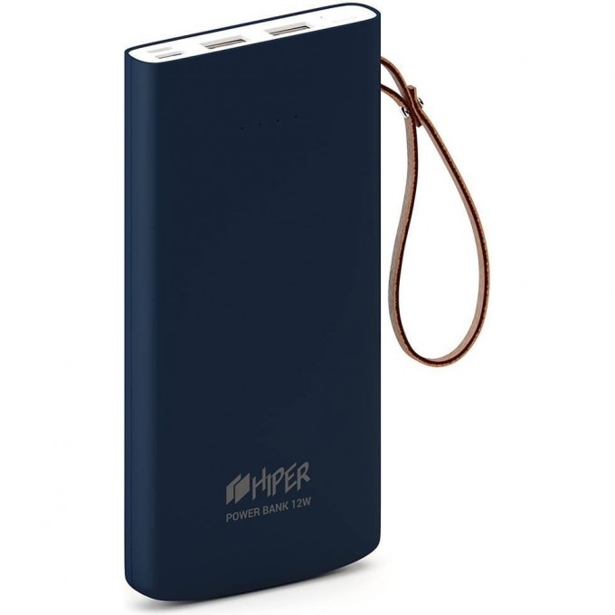 Внешний аккумулятор HIPER POWER BANK Travel10k Blue Внешний аккумулятор HIPER POWER BANK Travel10k Blue