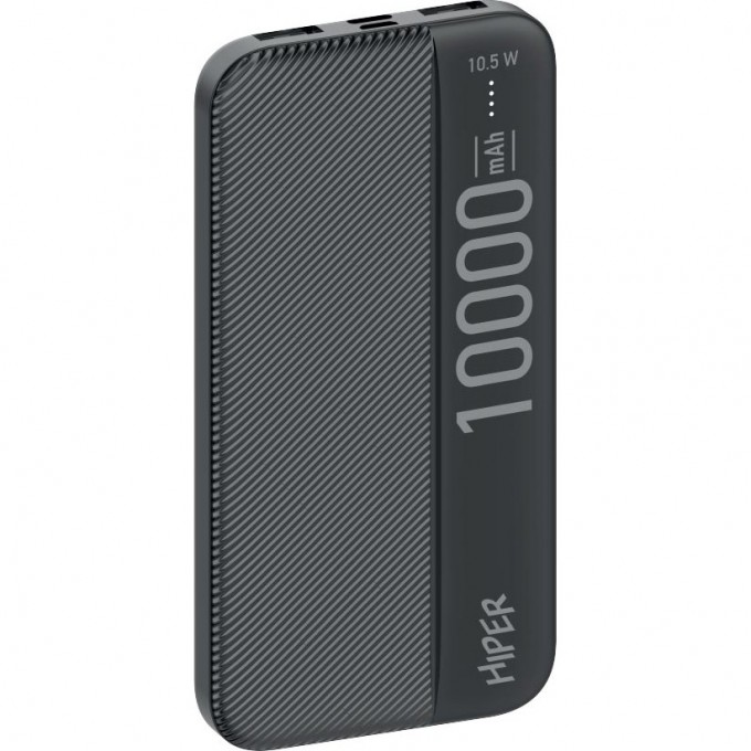 Внешний аккумулятор HIPER SM10000, 10000мAч Black SM10000 BLACK Внешний аккумулятор HIPER SM10000, 10000мAч Black SM10000 BLACK