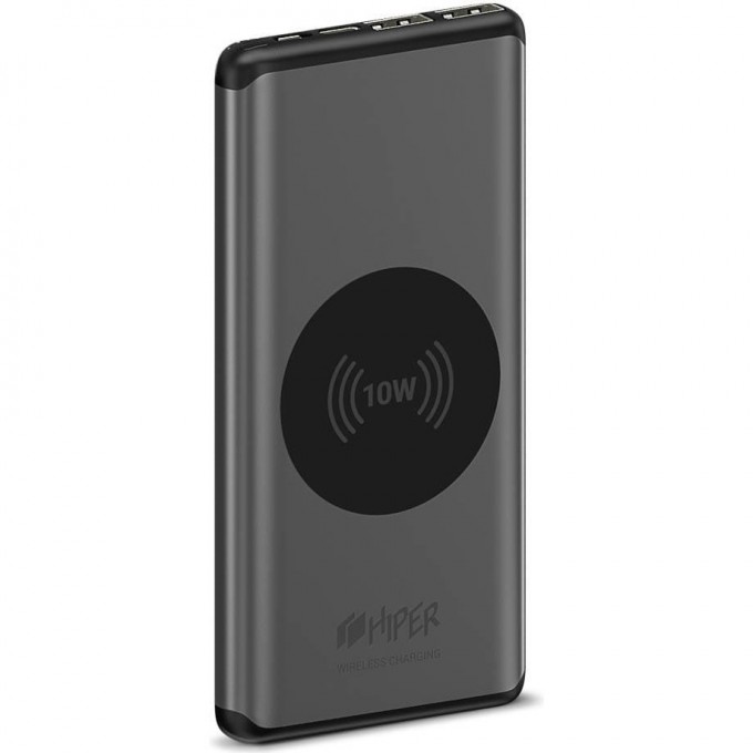 Внешний аккумулятор HIPER WIRELESS POWER BANK Nano X Space Gray Внешний аккумулятор HIPER WIRELESS POWER BANK Nano X Space Gray