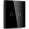 Выключатель HIPER Sensor Switch Black S1G2-01B